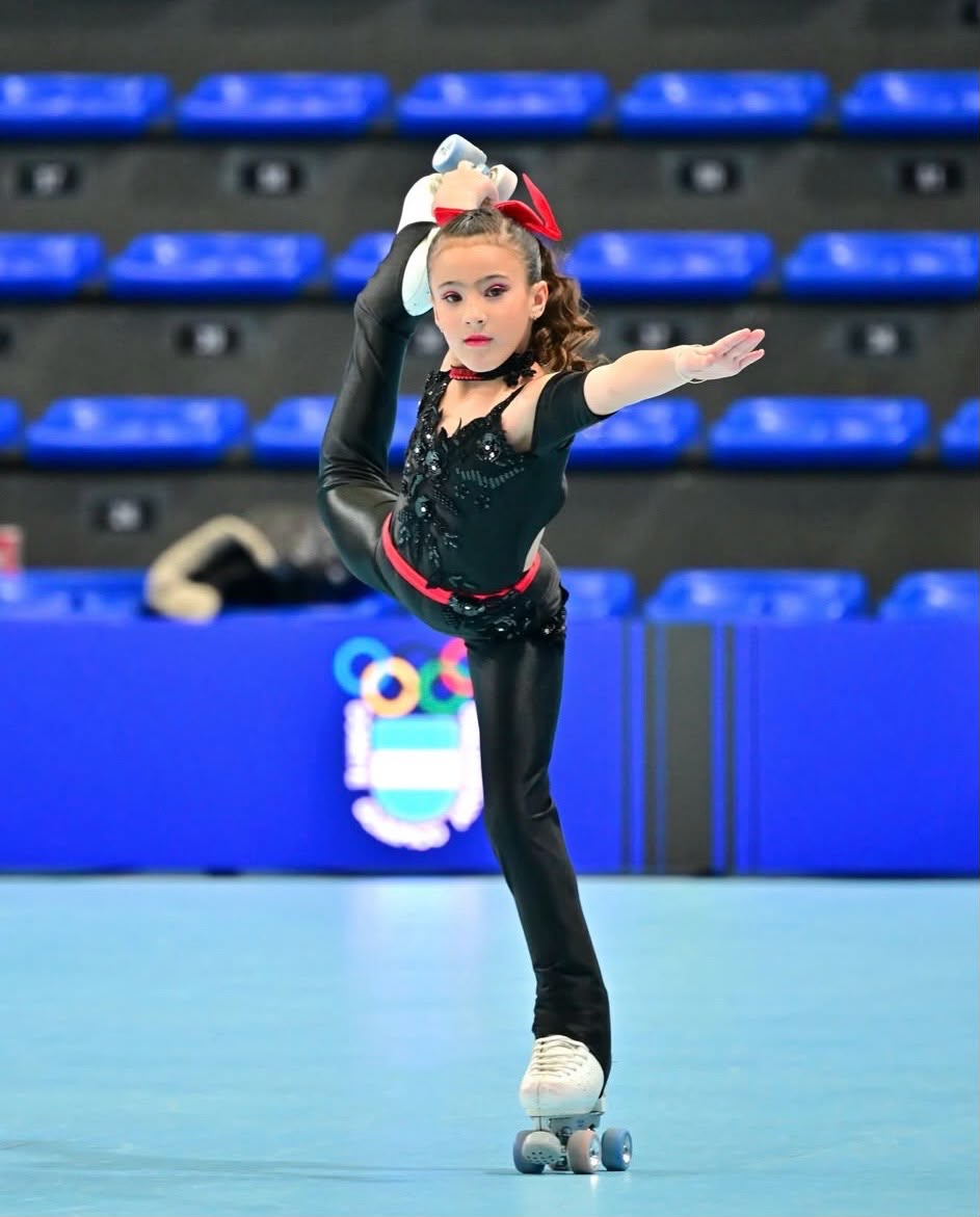 Julia Szokira en el Panamericano de Novatos